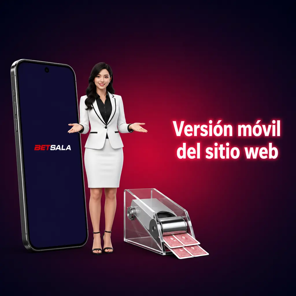 Versión móvil del sitio web